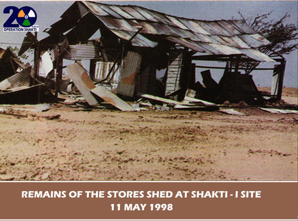 ▲▼印度政府首度公開20年前進行的代號「SHAKTI」核試驗照片。（圖／翻攝自推特DefenceMinIndia）