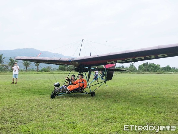 ▲輕航機,花蓮。（圖／記者陳涵茵攝）