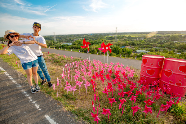 ▲2018西拉雅水漾風車嘉年華。（圖／西拉雅國家風景區管理處提供）