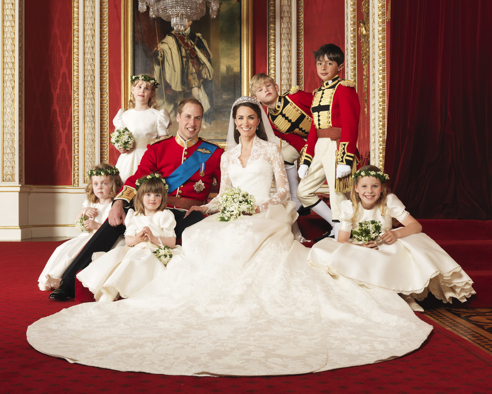 ▲凱特王妃,Kate Middleton：Alexander McQueen婚紗。（圖／達志影像）