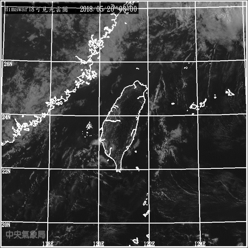 ▲20180520。（圖／中央氣象局）