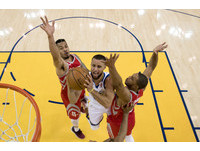 ▲▼20180521勇士對火箭,柯瑞(Stephen Curry)。（圖／路透社）