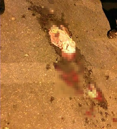 ▲▼巴西嬰兒慘遭丟包路中，遭多輛汽車輾死。（圖／翻攝www.documentingreality.com）