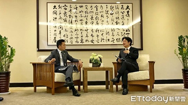 ▲林智堅拜會賴清德。(圖/翻攝自林智堅臉書)