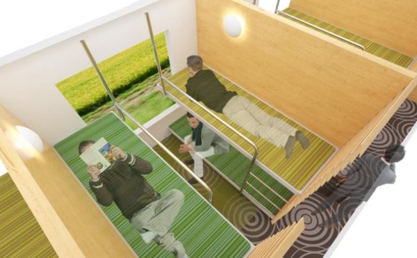 有卧铺、单人床空间 JR西日本新长距离列车20