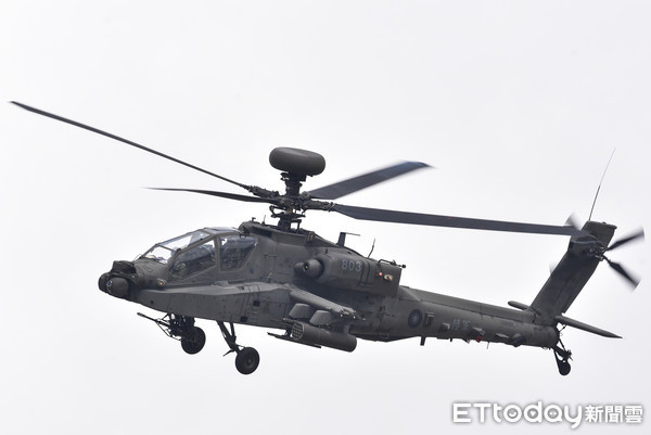 ▲▼漢光34號演習,AH-64E阿帕契攻擊直升機。（圖／記者李毓康攝）