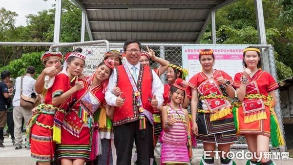 ▲桃園市政府積極介入建設,大溪區崁津部落終有供水系統。 (圖/桃園市政府提供)