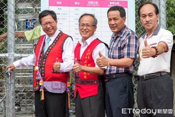 ▲桃園市政府積極介入建設,大溪區崁津部落終有供水系統。 (圖/桃園市政府提供)