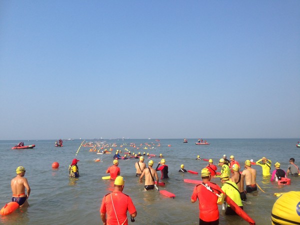 ▲2018金廈海域泳渡將於7月28日登場。(圖/記者林育正攝)