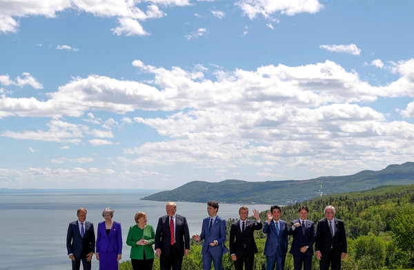 ▲▼2018年的G7峰會在加拿大舉行。（圖／路透社）