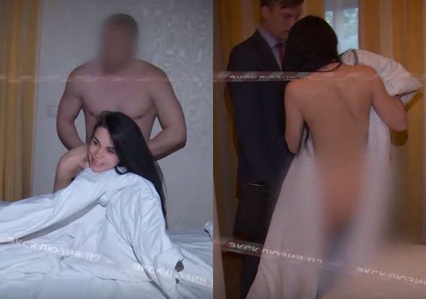 ▲烏克蘭女模賣淫　「老漢推車」中遭警破門。（圖／翻攝自YouTube／Экстренный вызов 112）