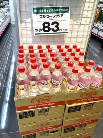 ▲透明可口可樂今上市。（圖／網友日本藥粧研究室提供，請勿隨意翻拍，以免侵權。）