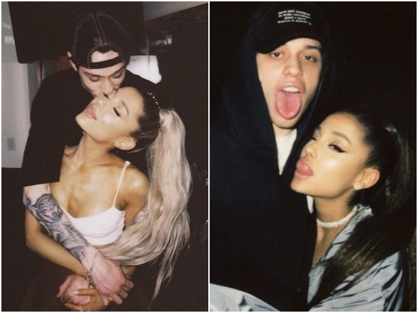 亞莉安娜（Ariana Grande）和彼特戴維森（Pete Davidson）。（圖／翻攝自亞莉安娜IG）