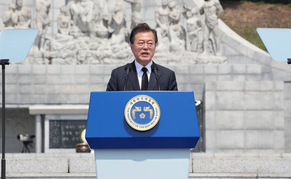 ▲▼南韓總統文在寅被譽為是「挽救川金會的最大幫手」。（圖／路透社）