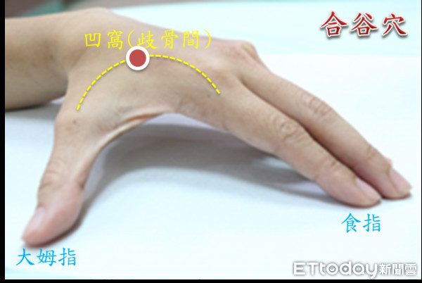 ▲端午健康食粽 穴道按摩消化不沉重。(圖/嘉義基督教醫院提供)