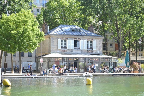 ▲巴黎維萊特運河旁　La Pavillon Des Canaux。（圖／Lipstick Voyage 化靚妝・去旅行提供，請勿任意翻攝以免侵權）