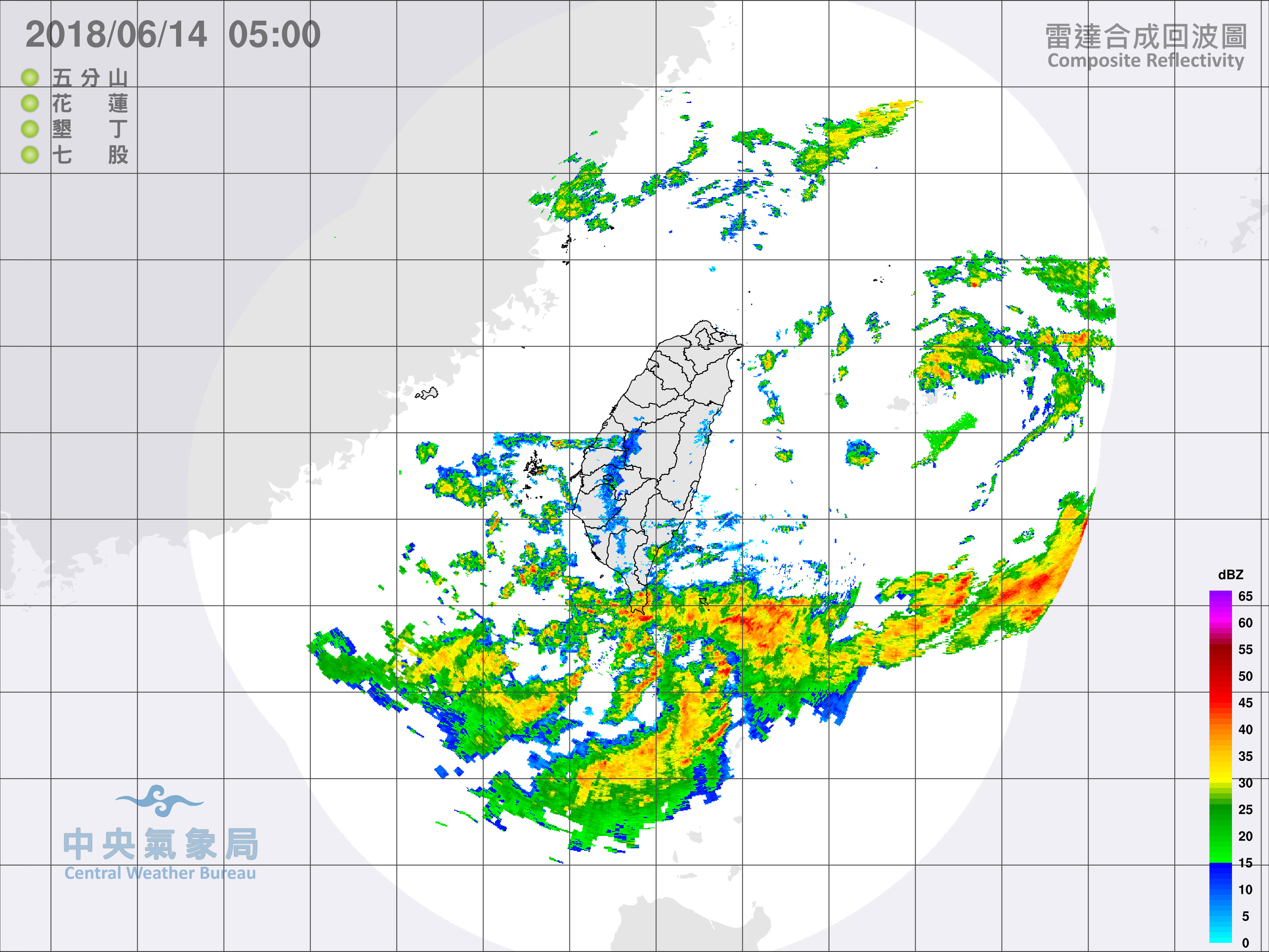 天氣圖。（圖／氣象局）