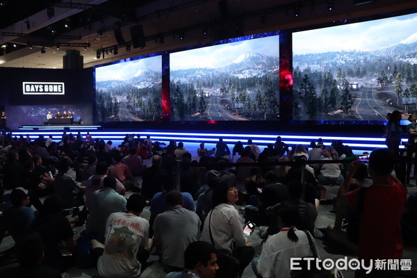 E3電玩展。(圖/記者周之鼎攝)