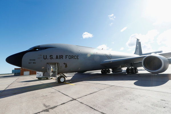 ▲▼美軍KC-135空中加油機。（圖／路透社）