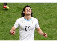 ▲▼2018世足，烏拉圭vs埃及，卡瓦尼（Edinson Cavani）。（圖／路透社）
