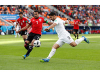▲▼2018世足，烏拉圭vs埃及，蘇亞雷斯（Luis Suarez）。（圖／路透社）
