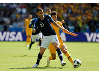 ▲▼2018世足，法國vs澳洲，格里茲曼（Antoine Griezmann）。（圖／路透社）