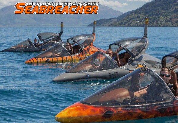▲ Seabreacher結合潛艇與水上摩托車，讓玩家享受翱翔、翻轉水面以及潛水等三倍快感。（圖／翻攝自Seabreacher官網）