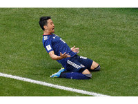 ▲香川真司12碼球罰進。（圖／路透社）