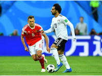 ▲▼2018世足，俄羅斯vs埃及，薩拉赫（Mohamed Salah）。（圖／路透社）