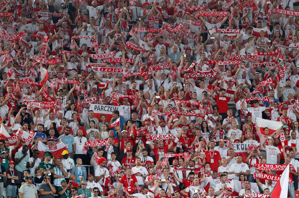 ▲2018世足賽，波蘭vs.塞內加爾，波蘭球迷。（圖／路透社）