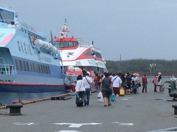 ▲▼澎湖海運疏運。(圖/航港局提供)