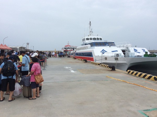 ▲▼澎湖海運疏運。(圖/航港局提供)