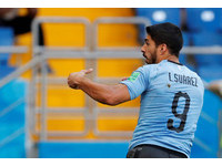 ▲▼2018世足，烏拉圭vs沙烏地阿拉伯，蘇亞雷斯（Luis Suarez）。（圖／路透社）
