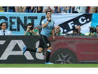 ▲▼2018世足，烏拉圭vs沙烏地阿拉伯，蘇亞雷斯（Luis Suarez）。（圖／路透社）