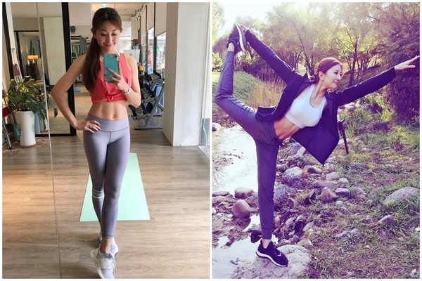 ▲▼生了2個小孩竟還有腹肌!美女健身教練教你,在家也能「這樣」打造緊實好身材。(圖/bella儂儂提供)