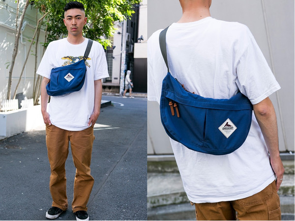 腰包穿搭。(圖/Gregory )