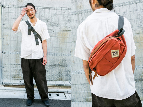 腰包穿搭。(圖/Gregory )