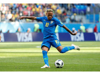 ▲▼2018世足，巴西vs哥斯大黎加，內馬爾（Neymar）。（圖／路透社）

