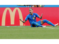 ▲▼2018世足，巴西vs哥斯大黎加，內馬爾（Neymar）。（圖／路透社）