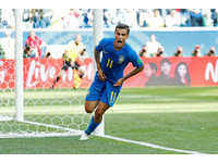 ▲▼2018世足，巴西vs哥斯大黎加，庫迪尼奧（Philippe Coutinho）。（圖／路透社）