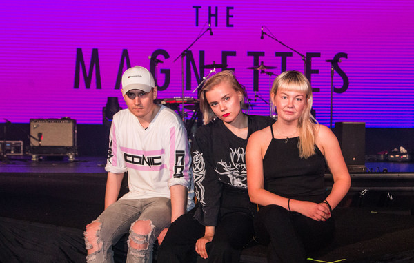 ▲▼金曲獎音樂節國際之夜－瑞典龐克女子流行樂團The Magnettes。（圖／金曲獎音樂節提供）
