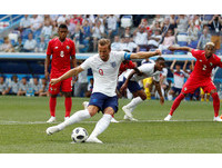 ▲▼2018世足，英格蘭vs巴拿馬，凱恩（Harry Kane）。（圖／路透社）