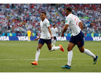 ▲▼2018世足，英格蘭vs巴拿馬，林加德（Jesse Lingard）。（圖／路透社）