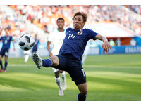 ▲2018世足賽，日本vs.塞內加爾，日本乾貴士。（圖／路透社）