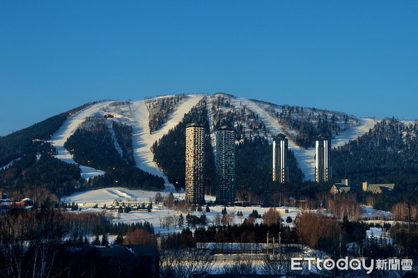 北海道TOMAMU渡假村雪景。(圖／記者廖苡安攝)