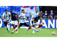 ▲▼    2018世足,法國vs阿根廷。姆巴佩(Kylian Mbappe)（圖／路透社）