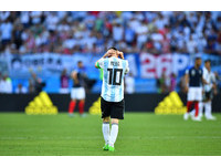 ▲▼     2018世足,法國vs阿根廷。梅西(Lionel Messi)（圖／路透社）
