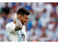 ▲▼     2018世足,法國vs阿根廷。梅西(Lionel Messi)（圖／路透社）