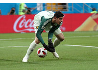 ▲▼    2018世足賽, 比利時VS日本。庫爾圖瓦(Thibaut Courtois)（圖／路透社）