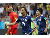 ▲▼    2018世足賽, 比利時VS日本。乾貴士(Takashi Inui))進球（圖／路透社）